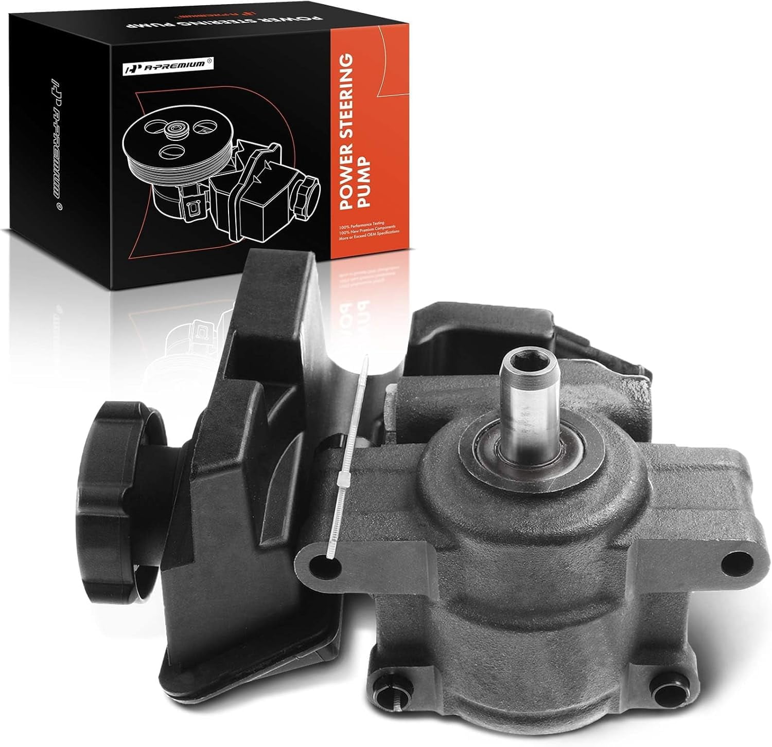 A-Premium Power Steering Pump, with Reservoir, Compatible with Ford ...
