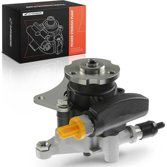 A-Premium Power Steering Pump Without Pulley Compatible with Jaguar XJ8 Vanden Plas XJR XK8 XKR 1997-2003
