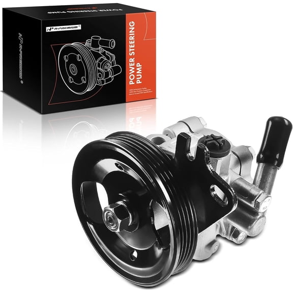 A-Premium Power Steering Pump Without Pulley Compatible with Nissan NX Sentra Tsubame Tsuru 1991-2003