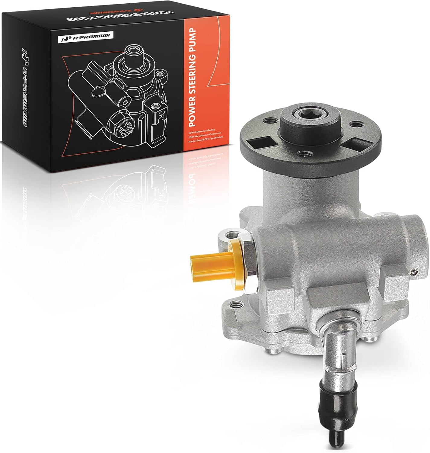 A-Premium Power Steering Pump Without Pulley Replacement for BMW E90 E91 128i 323i 325i 325xi 328i 328xi 330i 330xi 2006-2013