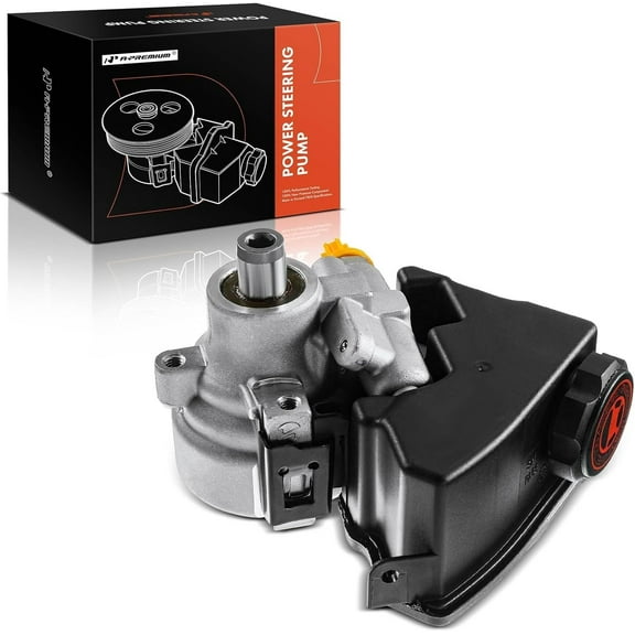 A-Premium Power Steering Pump Without Pulley Replacement for Buick Rendezvous Terraza Chevrolet Uplander Pontiac Aztek Montana Saturn Relay 2002-2007