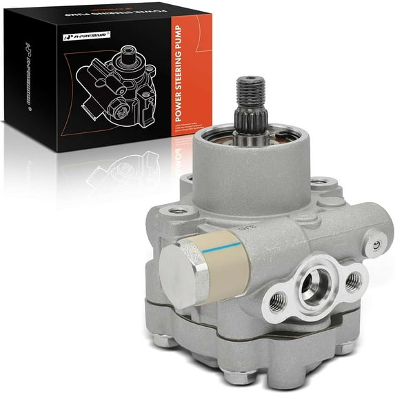 A-Premium Power Steering Pump Without Reservoir Compatible with Nissan Murano 2003-2007