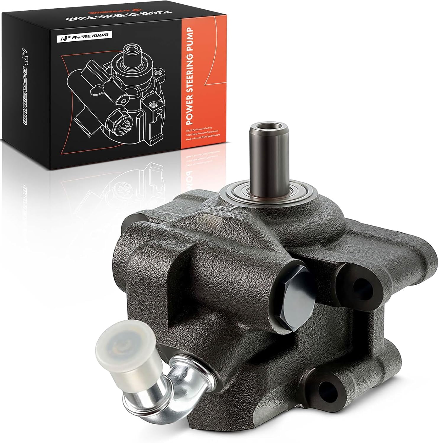A-Premium Power Steering Pump Without Reservoir Replacement for Ford Focus 2003-2006