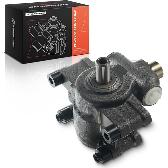 A-Premium Power Steering Pump Compatible with Ford F-150 F150 2004-2008, Expedition 2003-2006 & Lincoln Navigator 2003-2006, Mark LT 2006-2008, 4.6L 5.4L, Replace # 2L7Z3A674CARM, 6L3Z3A674B