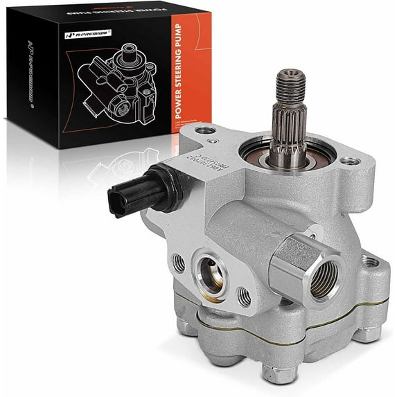 A-Premium Power Steering Pump with 16mm Sensor Replacement for Kia Rio Rio5 2006-2011 Hyundai Accent Dodge Attitude 2006-2009