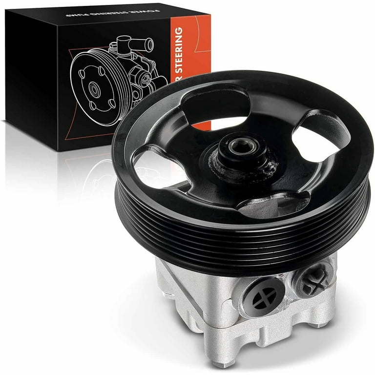 A-Premium Power Steering Pump with Pulley Compatible with