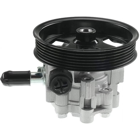 A-Premium Power Steering Pump with Pulley Compatible with Land Rover LR3 Range Rover Sport 2005-2009 V8 4.2L 4.4L