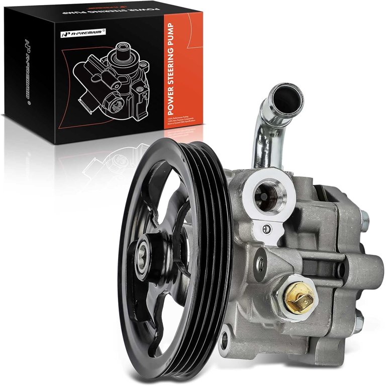 A-Premium Power Steering Pump with Pulley Replacement for Toyota Highlander 2001-2007 L4 2.4L A-Premium Power Steering Pump with Pulley Replacement for Toyota Highlander 2001-2007 L4 2.4L