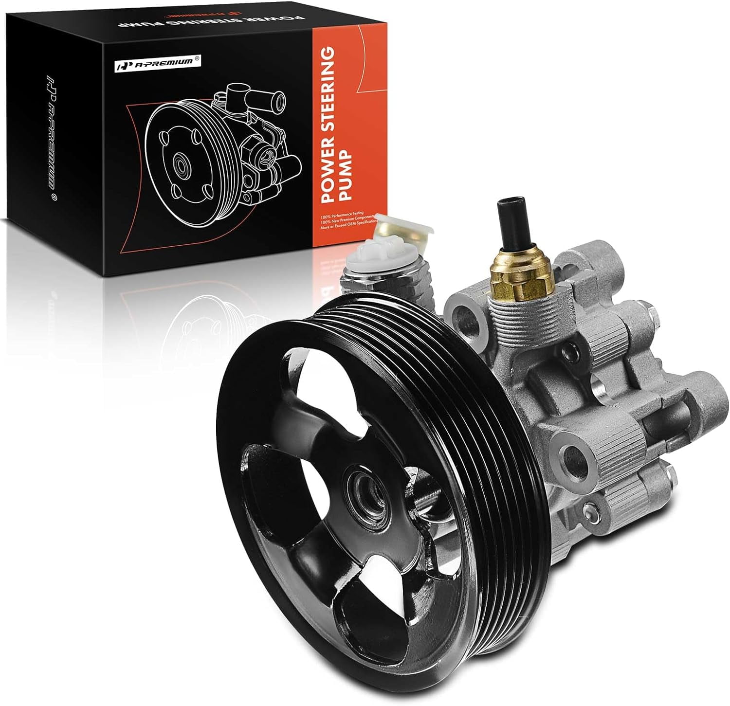 A-Premium Power Steering Pump with Pulley Replacement for Toyota