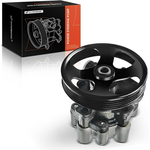 A-Premium Power Steering Pump with Pulley Replacement for Toyota Tundra 2000-2004 V6 3.4L