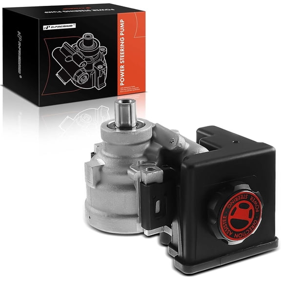 A-Premium Power Steering Pump with Reservoir Compatible with Buick LeSabre Regal Chevrolet Oldsmobile Pontiac Bonneville 1992-1995