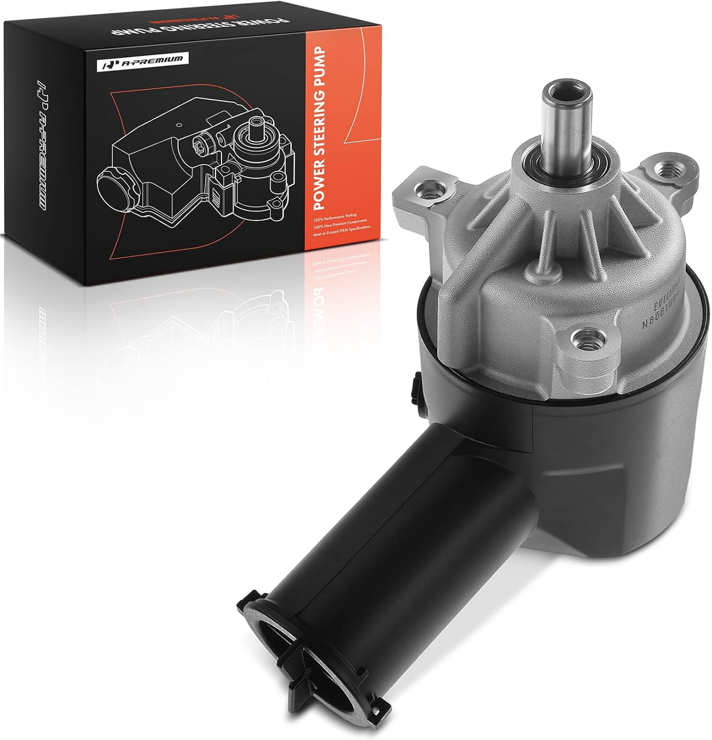 A-Premium Power Steering Pump with Reservoir Compatible with Ford Cougar Ranger Taurus Mazda B2300 B4000 Mercury Cougar Sable 1990-1997