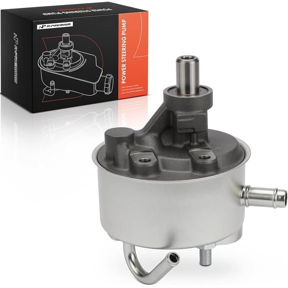 A-Premium Power Steering Pump with Reservoir Replacement for Chevrolet Express 1500 2500 3500 4500 GMC Savana 1500 2500 3500 4500 2005-2016
