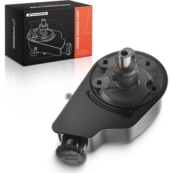 A-Premium Power Steering Pump with Reservoir Replacement for Chevrolet Silverado 2500 HD Silverado 3500 GMC Sierra 2500 HD Sierra 3500 2001-2010