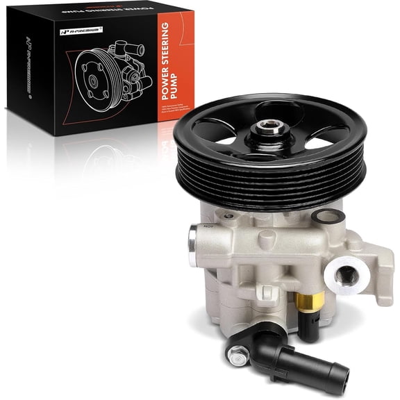 A-Premium Power Steering Pump, with Sensor & Pulley Compatible with Subaru Outback, Legacy, 2013-2014, 2.5L