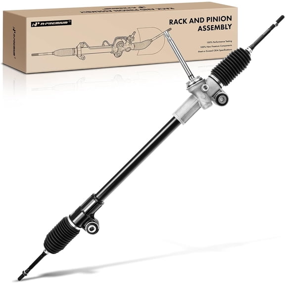 A-Premium Power Steering Rack and Pinion Assembly, with Boots & Tie Rod End, Compatible with Chevy Spark 2013-2015, Spark EV 2014-2016, Beat 2018-2020, Replace for # 95083673 1G-1015