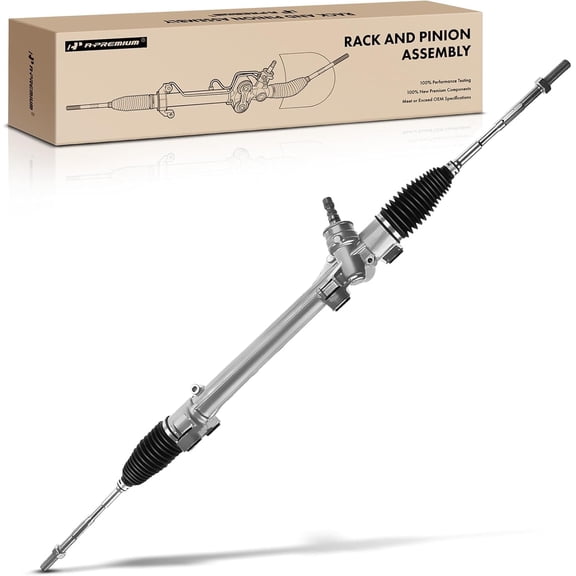 A-Premium - Electronic Power Steering Rack and Pinion Compatible with Toyota Corolla 2009-2013, Matrix 2009-2014 & Pontiac Vibe 2009-2010, 1.8L 2.4L