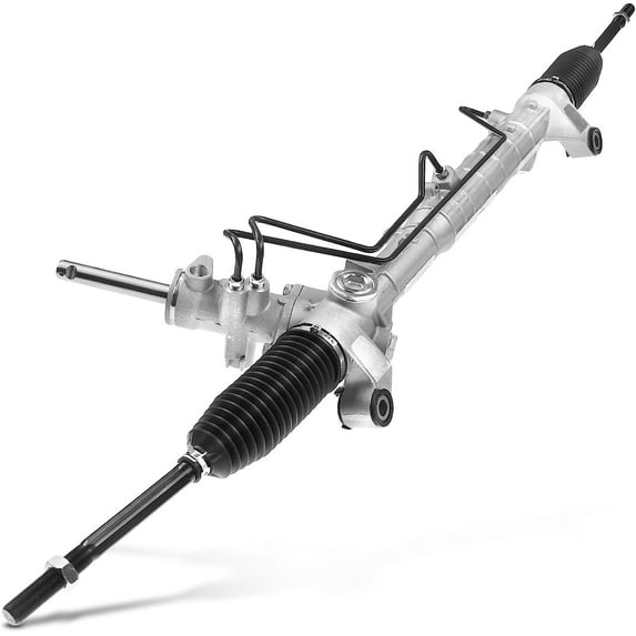 A-Premium Power Steering Rack and Pinion Assembly, with Boots, Compatible with Mazda 3 2004-2005, 2.0L 2.3L, Replace # BP4L-32-110, BP4L-32-280