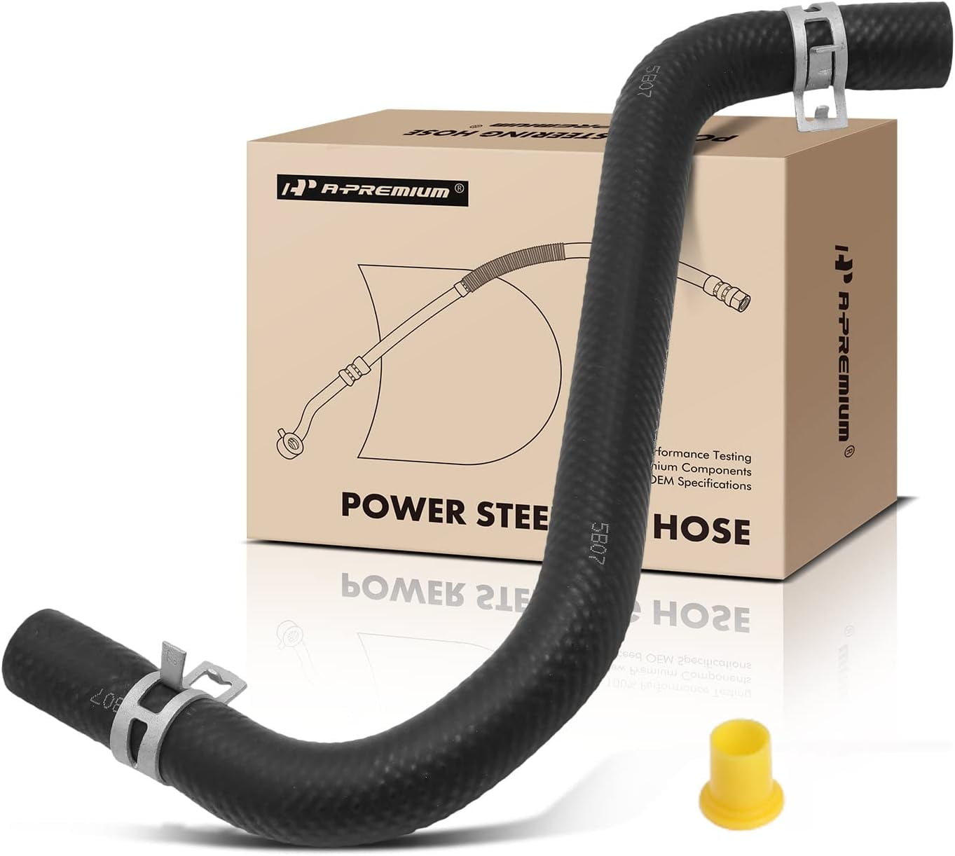 APremium Power Steering Reservoir Hose line Compatible with Kia Optima