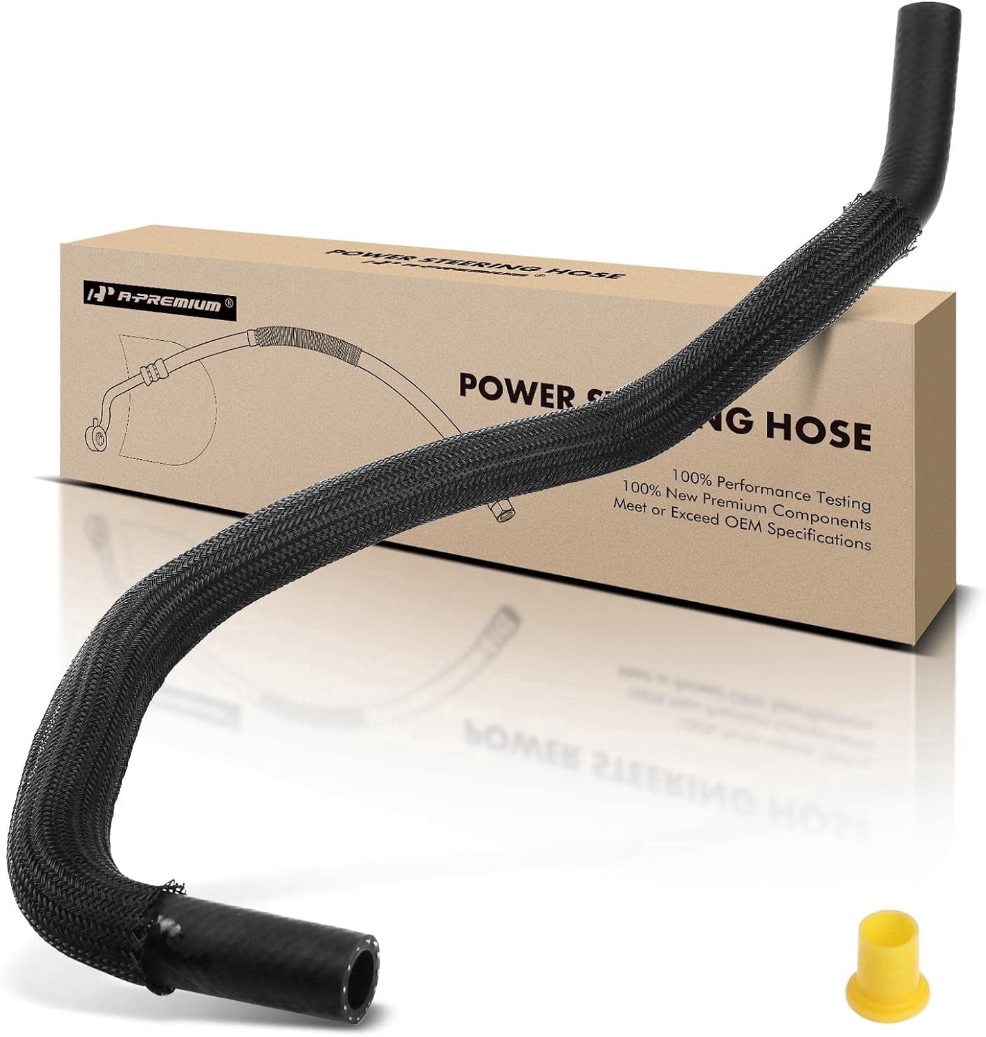 A-Premium Power Steering Reservoir/Suction Line Hose Assembly Compatible with Toyota Camry 1994-2001 Avalon 1995-1999 Solara 1999-2003 & Lexus ES300 1997-2001 3.0L Reservoir To Pump