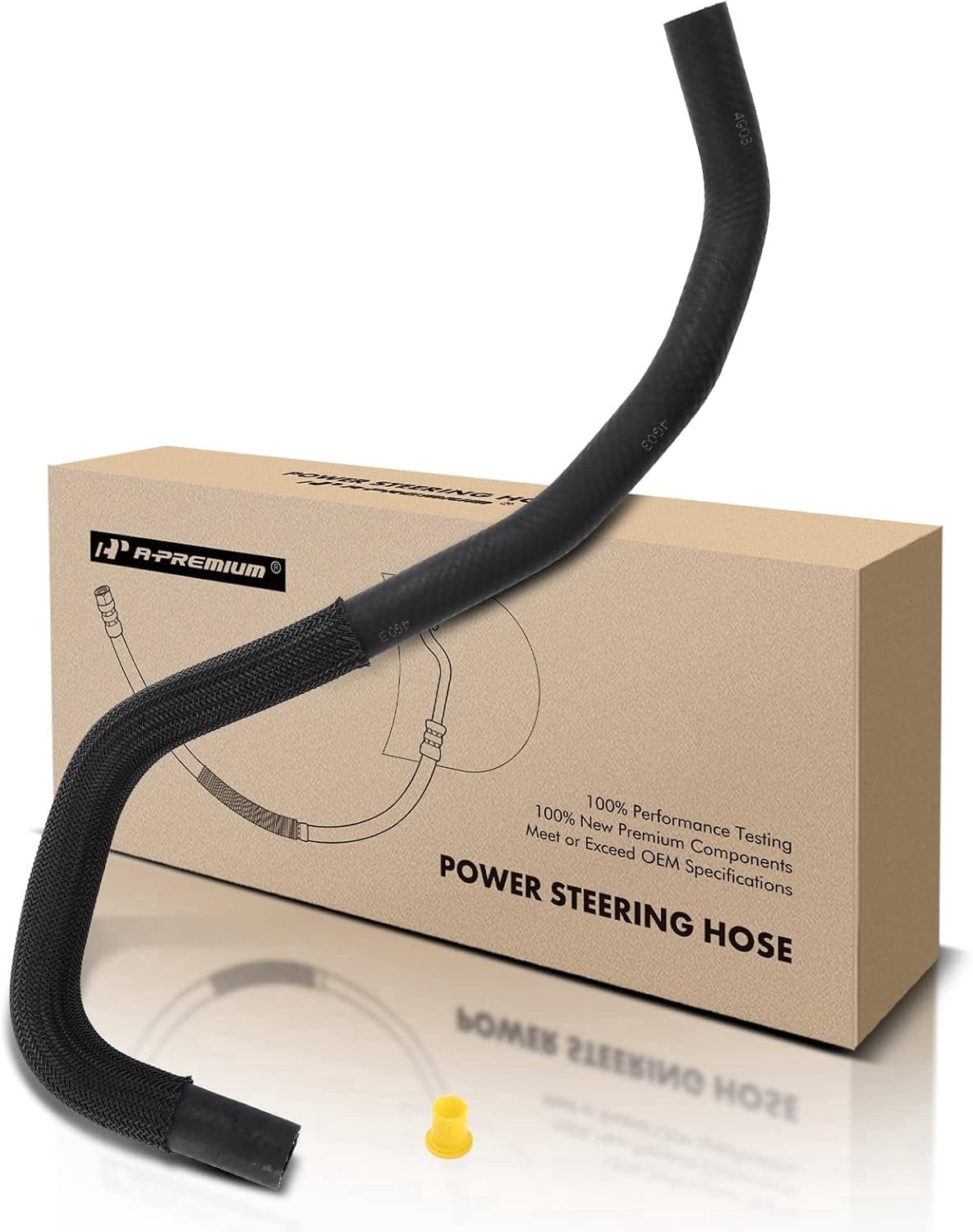 A-Premium Power Steering Reservoir/Suction Line Hose Assembly Compatible with Toyota Avalon 2000 2001 2002 2003 2004, V6 3.0L, Reservoir To Pump