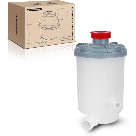 A-Premium Power Steering Reservoir/Tank with Cap Compatible with Honda Odyssey 2011 2012 2013 2014 2015 2016 2017