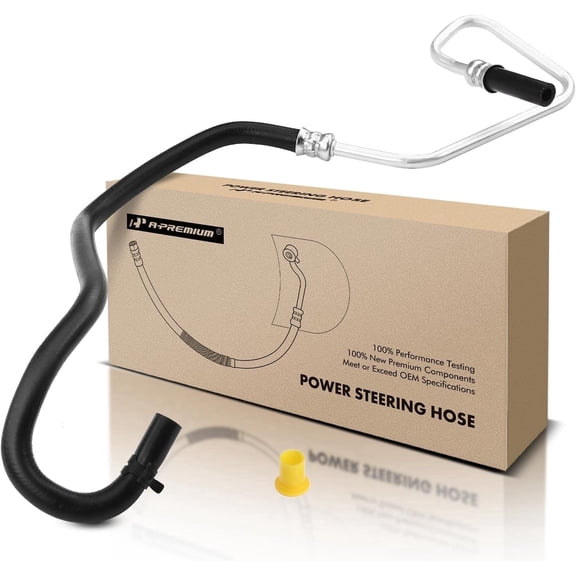 A-Premium Power Steering Return Hose Line Assembly Compatible with Ford F-250/F-350/F-450/F-550 Super Duty 1999-2003, Excursion 2000-2003, 7.3L
