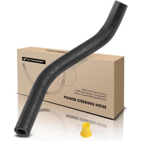 A-Premium Power Steering Return Hose Line Assembly Compatible with Nissan Altima 2002-2006, Maxima 2004-2008, Quest 2004-2009, 2.5L 3.5L, Pipe To Cooler