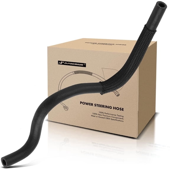 A-Premium Power Steering Return Hose Line Assembly Compatible with Nissan Frontier 2005-2017, Pathfinder 2005-2012, Xterra 2005-2015, 2.5L 4.0L 5.6L, Cooler To Reservoir