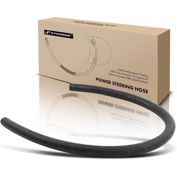 A-Premium Power Steering Return Hose Line Assembly Compatible with Ram, Dodge, Chrysler Models - 1500 2011-2012, 2500, 3500, B250 1986, Ram 1500 2500 3500, Aspen, Durango, Pacifica