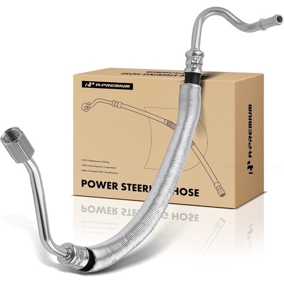 A-Premium Power Steering Return Hose Line Assembly Compatible with Subaru Outback 2007-2009, Forester 2009-2013, WRX STI 2013-2014, H4 2.5L 3.0L, From Gear or Intermediate Pipe