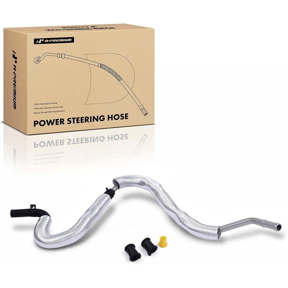 A-Premium Power Steering Return Hose Line Assembly Compatible with Ford Edge & Lincoln MKX, 2007 2008 2009 2010, 3.5L, Gear To Cooler