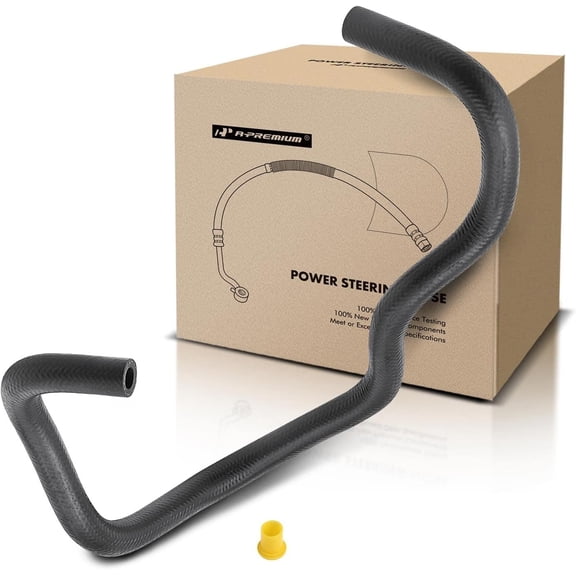 A-Premium Power Steering Return Line Hose Assembly Compatible with Acura MDX 2007-2013 V6 3.7L Pipe To Cooler
