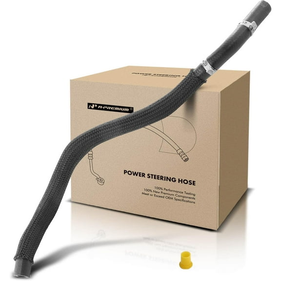 A-Premium Power Steering Return Line Hose Assembly Compatible with Audi A6 A6 Quattro 2006-2011 V6 3.0L 3.2L Cooler To Reservoir