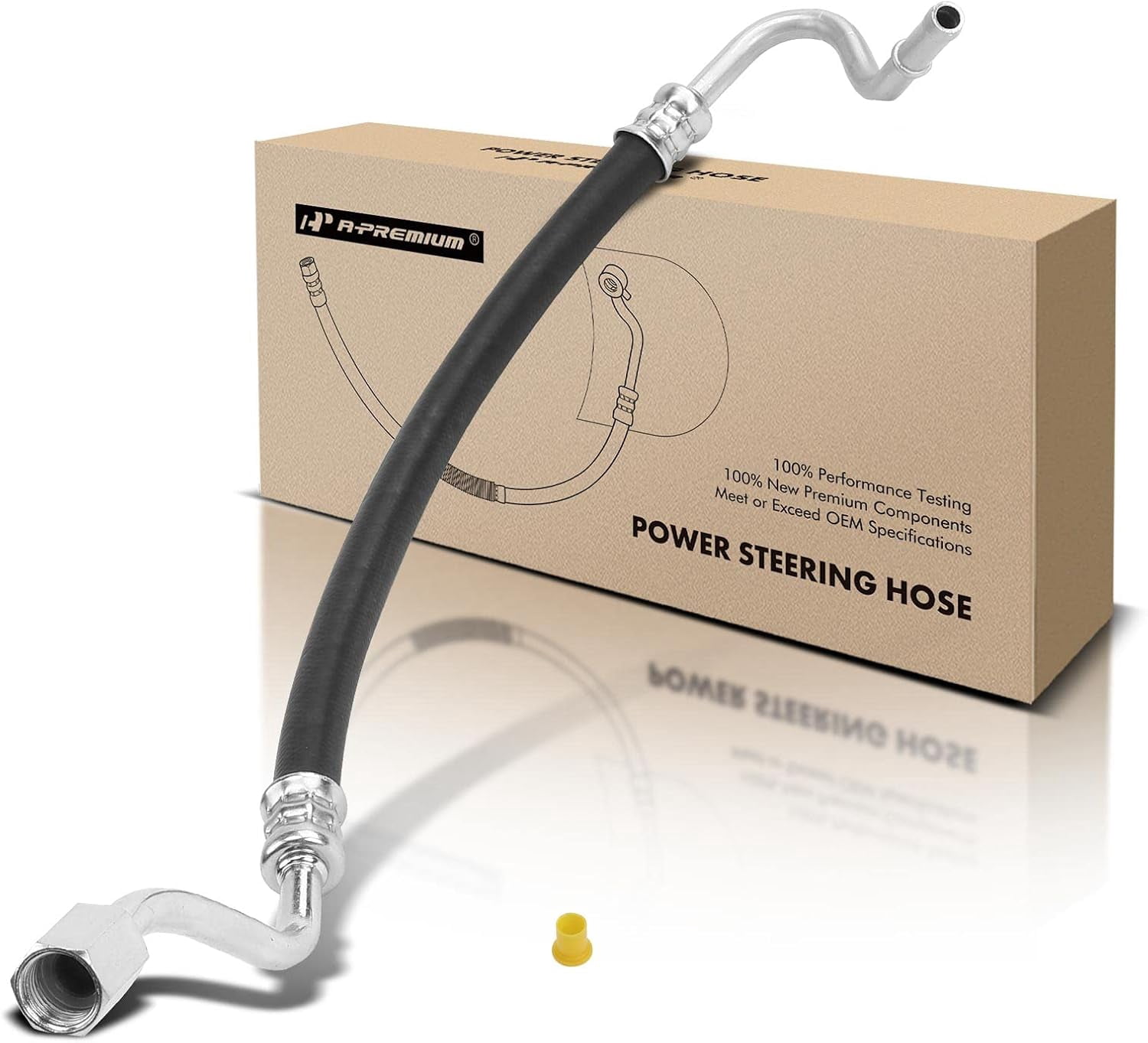 A-Premium Power Steering Return Line Hose Assembly Compatible with Subaru Impreza 2008-2011 H4 2.5L From Gear