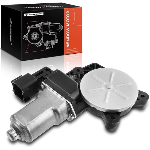 A-Premium Power Window Lift Motor Compatible with Ford C-Max 2013-2018, Focus 2012-2018, Transit Connect 2015-2021, 6 Pins, with One-Touch Up Down, Replace# CV6Z5423395A, CV6Z5423395B