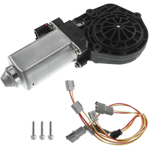 A-Premium Power Window Lift Motor Compatible with Ford F-100 F-150 F-250 F-350 F Super Duty Mustang Explorer E-100 Econoline Bronco Mercury Lincoln Continental, Replace# E3AZ5423395-A