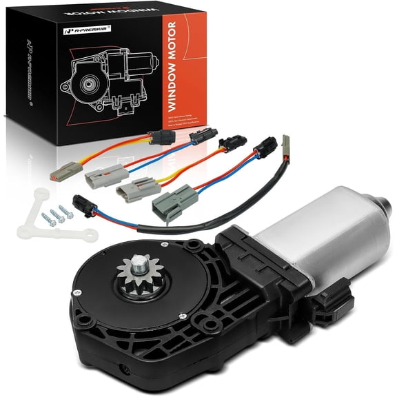 A-Premium Power Window Lift Motor Compatible with Ford Ranger 1993-2011, Windstar 1995-1998 & Lincoln Continental & Mazda B2200 B2300 B2500 B2600 B3000 B4000, Replace# 1FAA58526