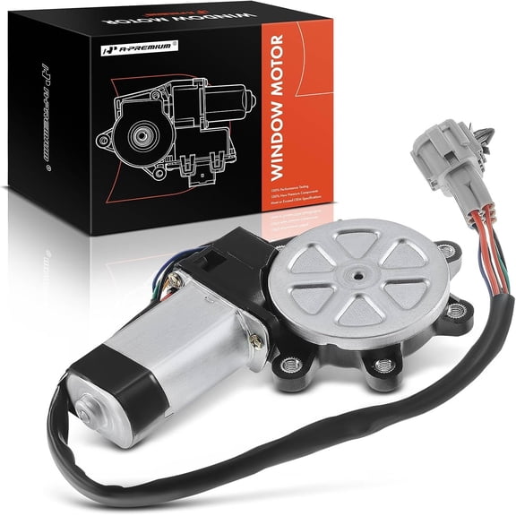 A-Premium Front Left Power Window Lift Motor Compatible with Nissan Maxima Pathfinder & Infiniti I30 I35 QX4, Driver Side, with Anti-Clip Function, Replace# 80731-2Y901