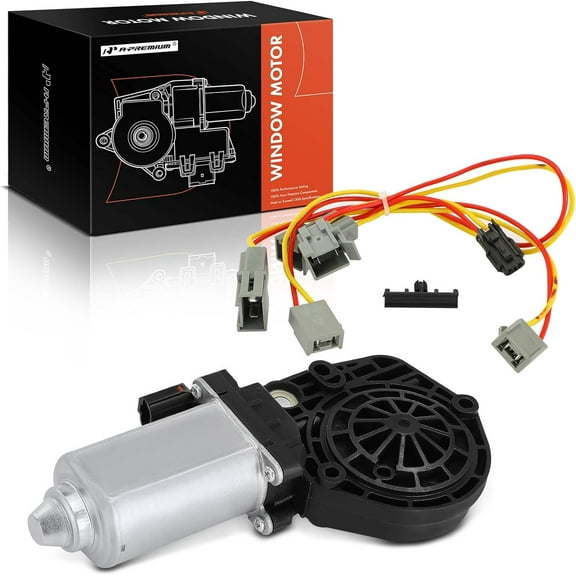 A-Premium Power Window Lift Motor Without Anti-Clip Compatible with Ford Mustang 1994-2004 Passenger Side
