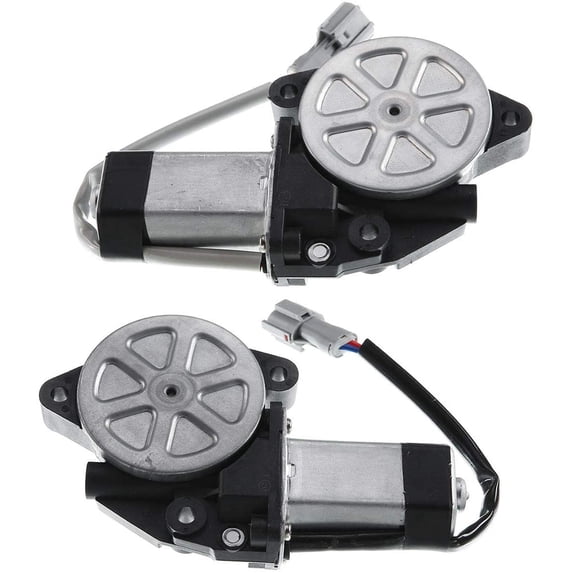 A-Premium Power Window Lift Motor Without Anti-Clip Function Replacement for Hyundai Tucson 2005-2009 Rear Side 2-PC