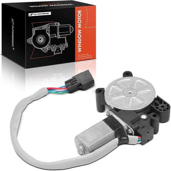 A-Premium Front Right Power Window Lift Motor Compatible with Land Rover LR2 2008-2015, Passenger Side, with Anti-Clip Compatible, Replace# CVH500040