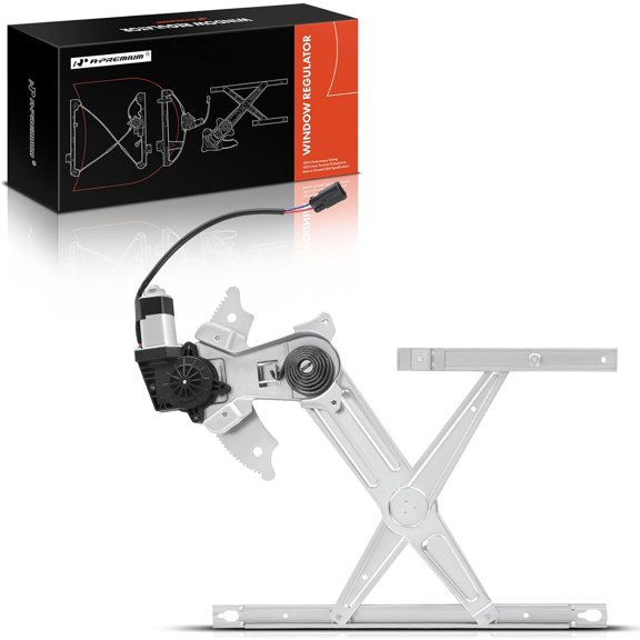 A-Premium Power Window Regulator with Motor Replacement for Dodge Ram 1500 2002-2009 Ram 2500 Ram 3500 2003-2009 Ram 4500 Ram 5500 2008-2010 Diesel Pickup
