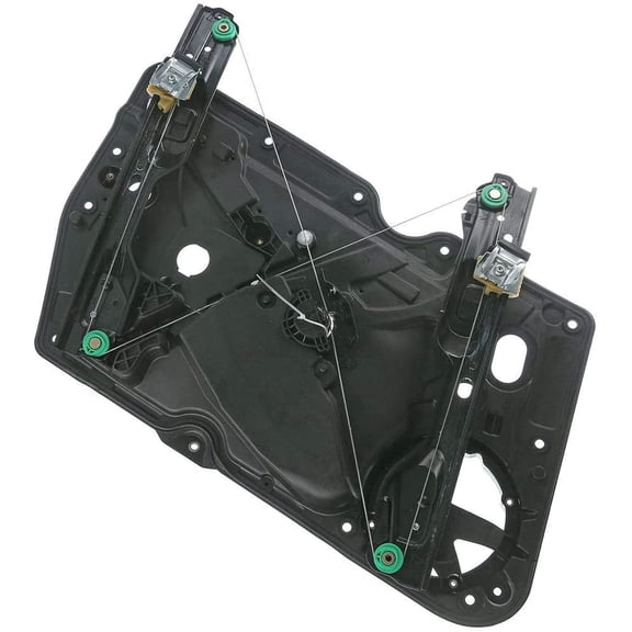 A-Premium Power Window Regulator and Door Panel without Motor Replacement for Volkswagen Golf 2010-2013 Front Right Passenger Side