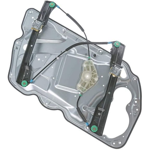 A-Premium Power Window Regulator and Door Panel without Motor Replacement for Volkswagen Passat 2008-2010 Front Right Passenger Side