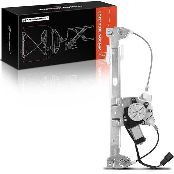 A-Premium Power Window Regulator with Motor Compatible with Buick LaCrosse 2005-2009 Allure 2008-2009 Sedan Only Rear Driver Side