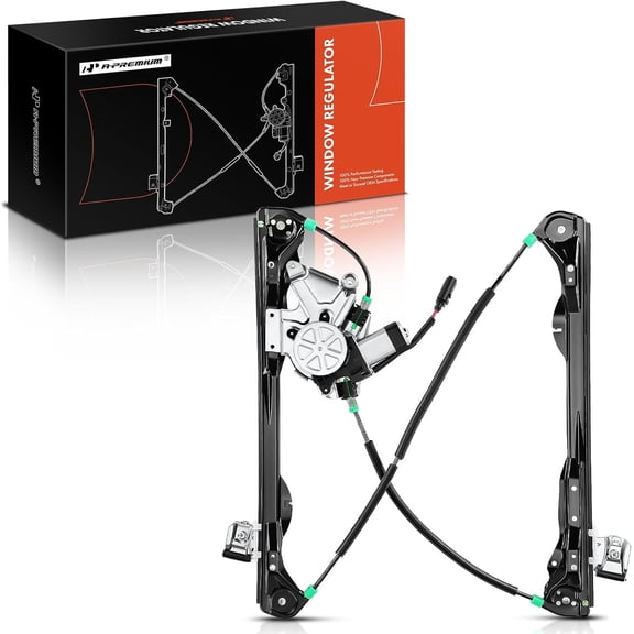 A-Premium Power Window Regulator with Motor Compatible with Ford Focus 2000-2007 Front Driver Side