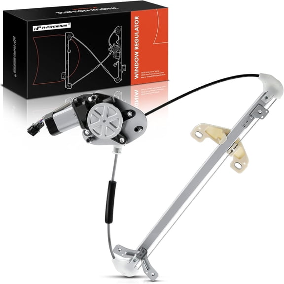 A-Premium Electric Power Window Regulator with Motor Compatible with Honda Accord 2003-2007 Sedan Rear Left Driver Side