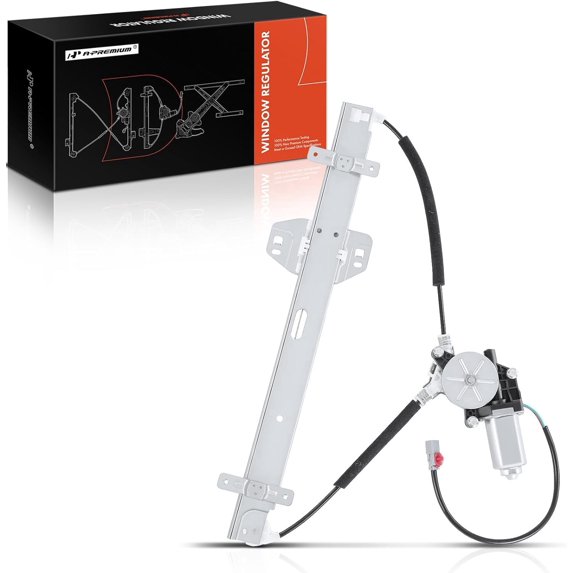 A-Premium Power Window Regulator with Motor Compatible with Honda Pilot 2003-2008 Rear Right Passenger Side