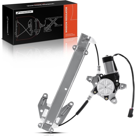 A-Premium Power Window Regulator with Motor Compatible with Infiniti I30 1996-1999 Nissan Maxima 1995-1999 Rear Driver Side